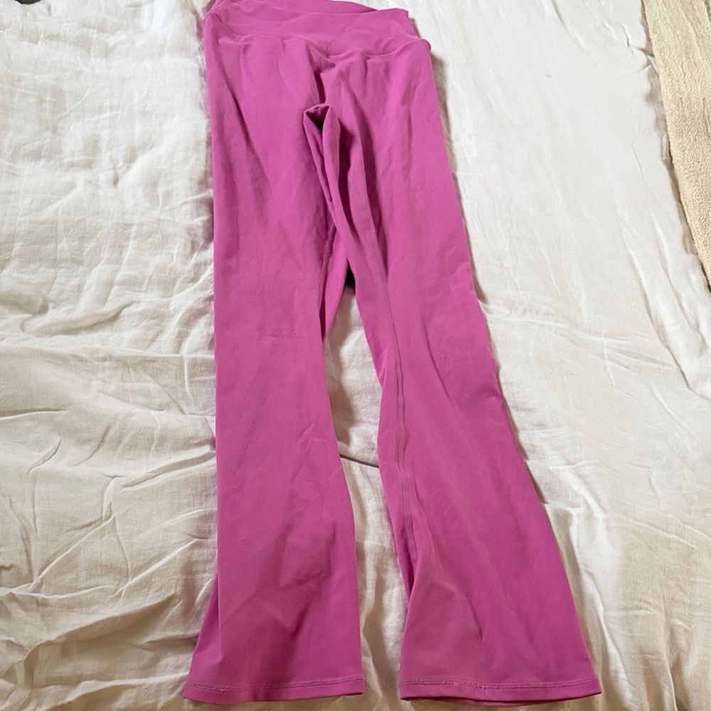 Ptula Pink Flared Leggings